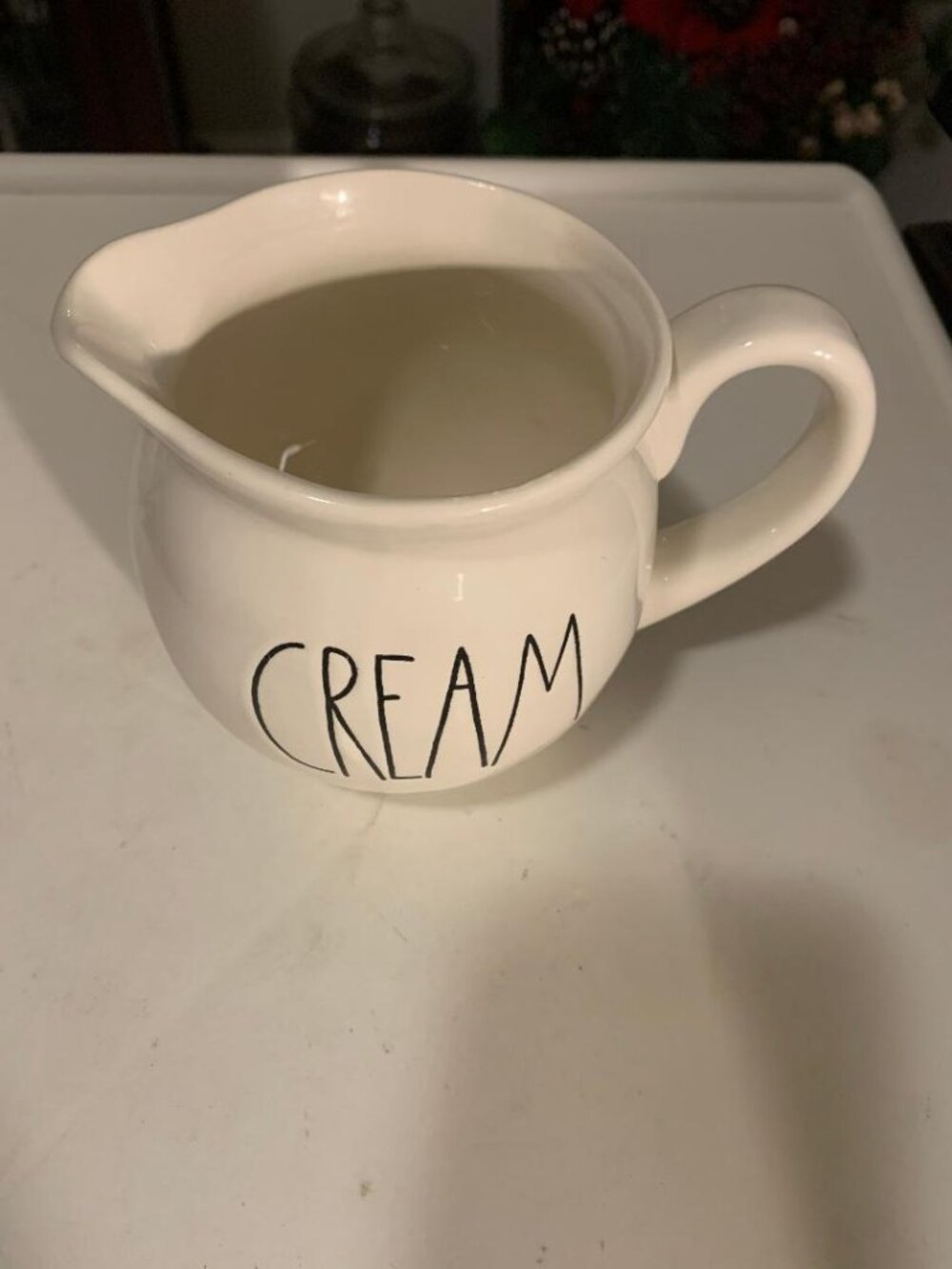 Rae Dunn Artisan Collection by Magenta Creamer Pitcher